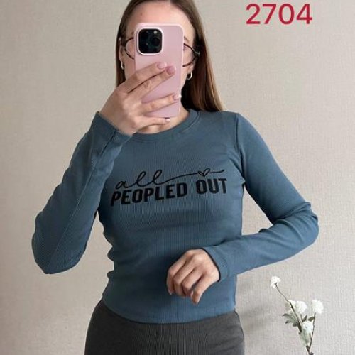 Свитер FSN (42-46) 2704 blue (деми) FSN 2704 blue