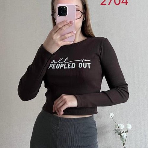 Свитер FSN (42-46) 2704 brown (деми) FSN 2704 brown
