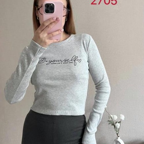 Свитер FSN (42-46) 2705 l.grey (деми) FSN 2705 l.grey