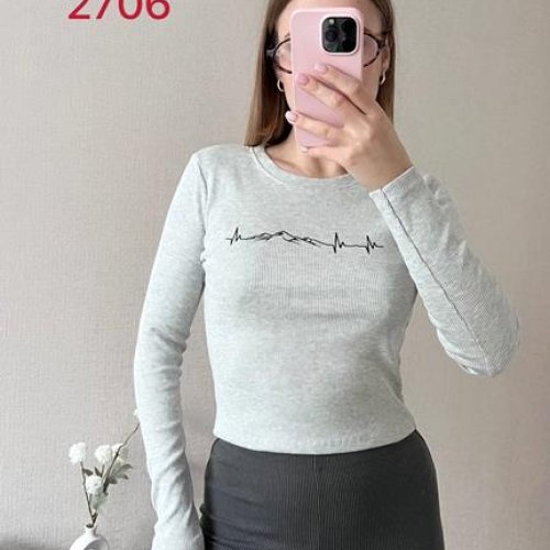 Свитер FSN (42-46) 2706 l.grey (деми) FSN 2706 l.grey