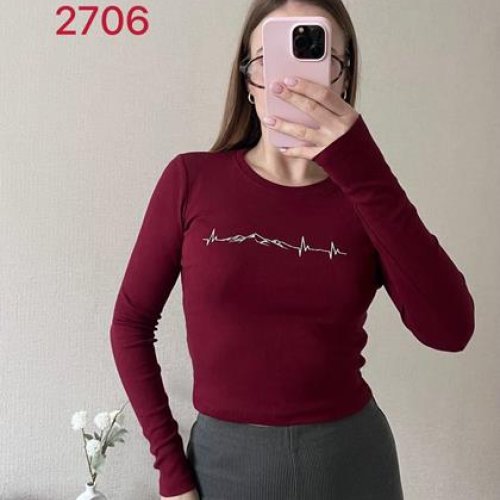 Свитер FSN (42-46) 2706 wine (деми) FSN 2706 wine
