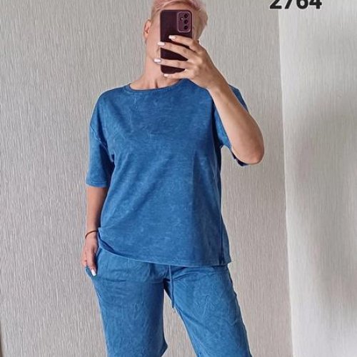 Костюм FSN (48-54) 2764 blue (лето) FSN 2764 blue