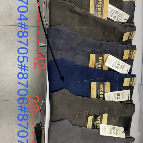 Джинсы God Baron (32-42) 8701 black (деми) God Baron 8701 black