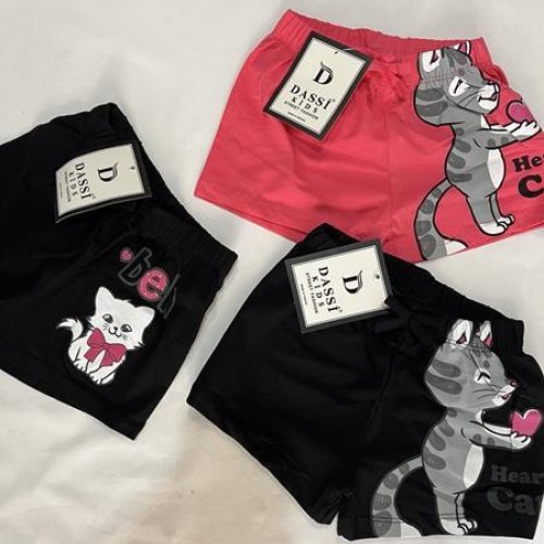 Шорты Zayka (3-7) ZA723 black-white (лето) Zayka ZA723 black-white