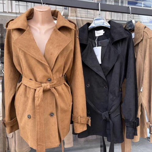 Куртка Yafeier (M-XL) 24319 beige (деми) Yafeier 24319 beige