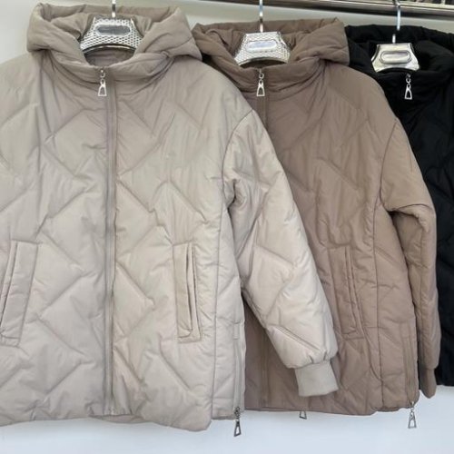 Куртка Yafeier (50-58) 3316 beige (деми) Yafeier 3316 beige