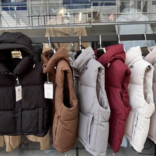 Жилетка Yafeier (M-2XL) 6806 brown (деми) Yafeier 6806 brown