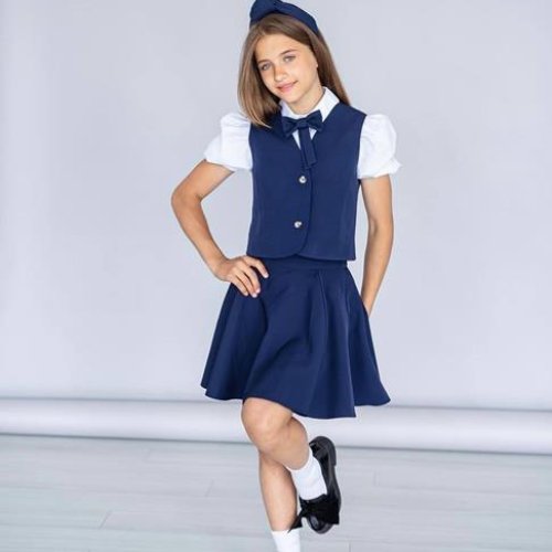 Костюм Seven Zikina (122-152) 1331 navy (лето) Seven Zikina 1331 navy