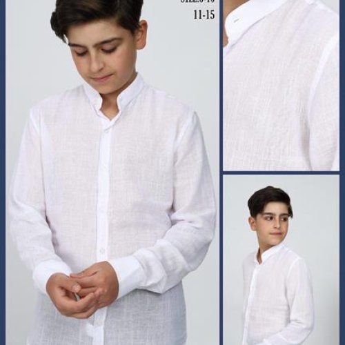 Рубашка Boys&Girls (11-15) 861 white (деми) Boys&Girls 861 white