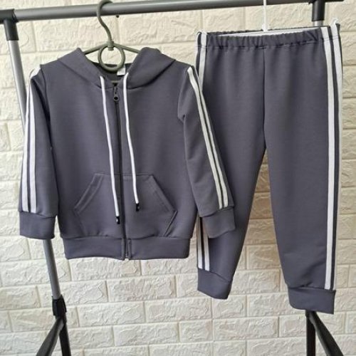 Костюм спорт Boys&Girls (5-8) BG351 d.grey (деми) Boys&Girls BG351 d.grey