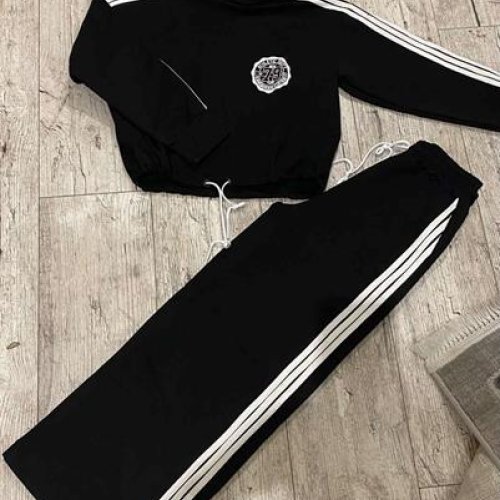 Костюм спорт Boys&Girls (8-12) BG352 black (деми) Boys&Girls BG352 black