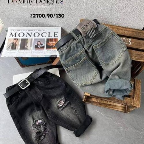 Джинсы Meloria (90-130) 22700 black (деми) Meloria 22700 black