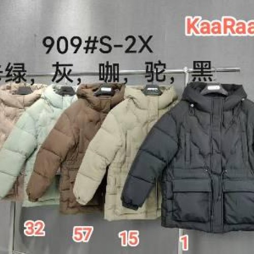 Куртка Monarlir (S-2XL) 909-15 beige (зима) Monarlir 909-15 beige