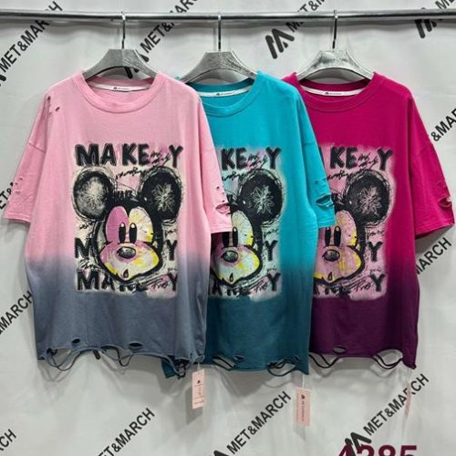 Футболка Met&March (one size) 4385 pink (лето) Met&March 4385 pink