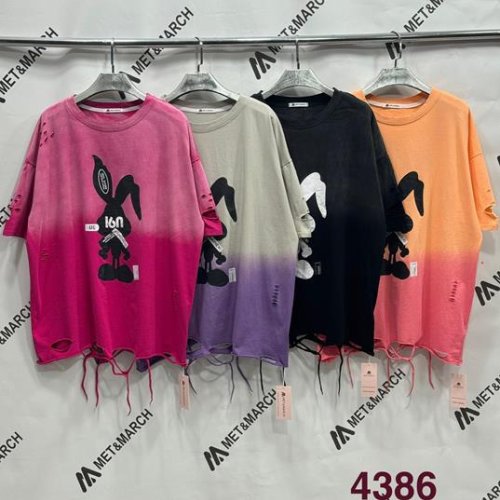 Футболка Met&March (one size) 4386 purple (лето) Met&March 4386 purple