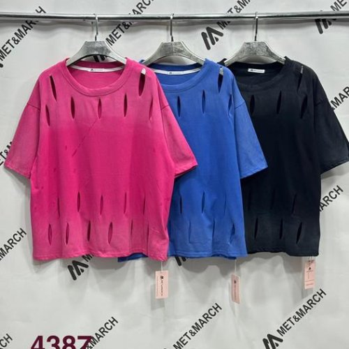 Футболка Met&March (one size) 4387 blue (лето) Met&March 4387 blue