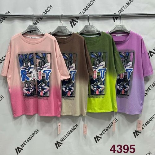 Футболка Met&March (one size) 4395 powder (лето) Met&March 4395 powder
