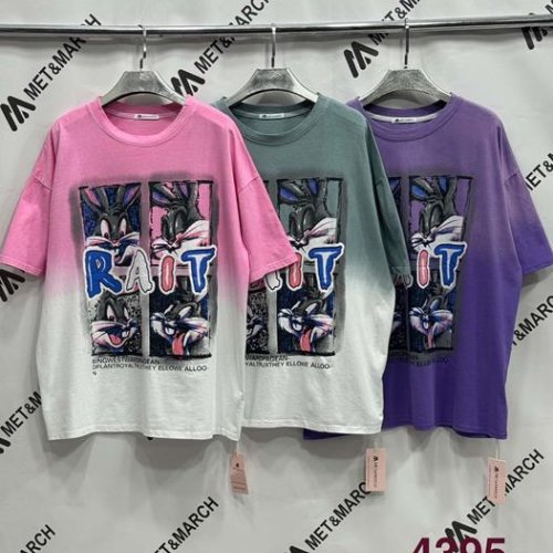 Футболка Met&March (one size) 4395 purple (лето) Met&March 4395 purple