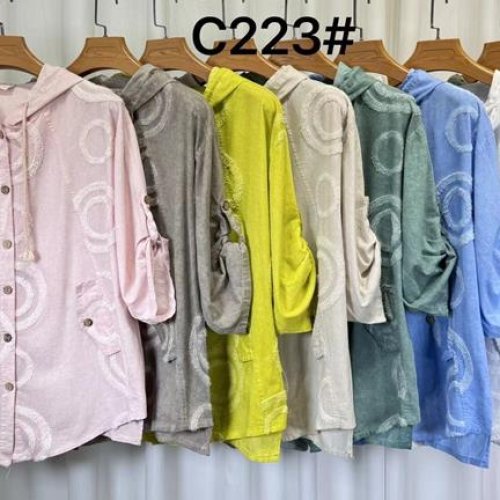 Рубашка Kaffir Lily (50-56) C223 khaki (деми) Kaffir Lily C223 khaki
