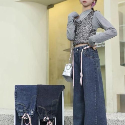 Джинсы ChicWear (21-26) 801 navy (деми) ChicWear 801 navy