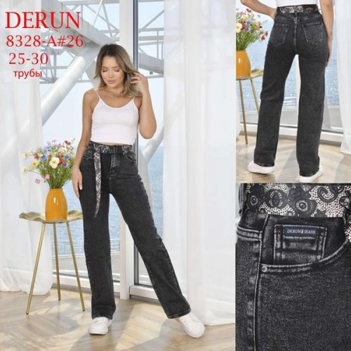 Джинсы Leen (25-30) 8328A black (деми) Leen 8328A black