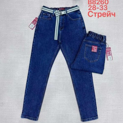 Джинсы Leen (28-33) B8260 blue (деми) Leen B8260 blue