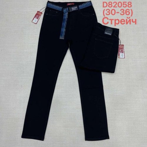 Джинсы Leen (30-36) D82058 black (деми) Leen D82058 black