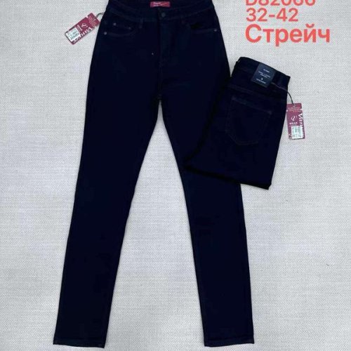 Джинсы Leen (32-42) D82066 black (деми) Leen D82066 black