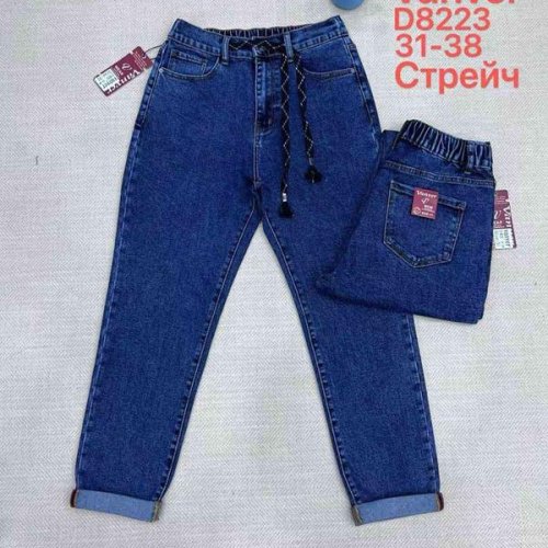 Джинсы Leen (31-38) D8223 blue (деми) Leen D8223 blue