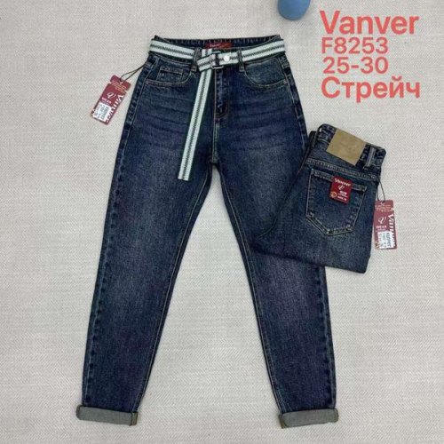 Джинсы Leen (25-30) F8253 blue (деми) Leen F8253 blue