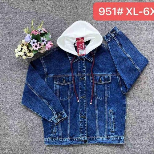 Куртка Leen (XL-6XL) 951 blue (деми) Leen 951 blue