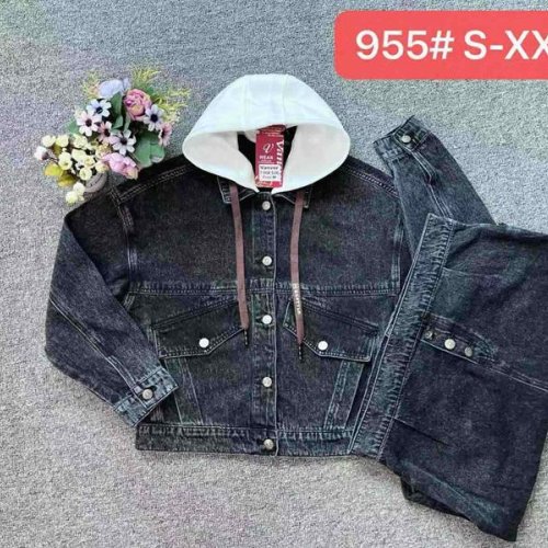 Куртка Leen (S-2XL) 955 black (деми) Leen 955 black