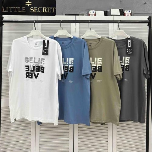 Футболка Faraon (3XL-7XL) 500110 d.grey (лето) Faraon 500110 d.grey
