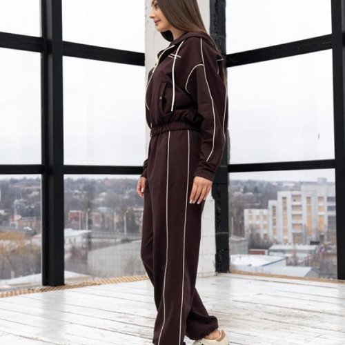 Костюм спорт AZNA (XS-L) Д117 brown (деми) AZNA Д117 brown