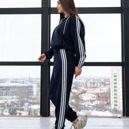 Костюм спорт AZNA (S-XL) Д94 d.grey (деми) AZNA Д94 d.grey