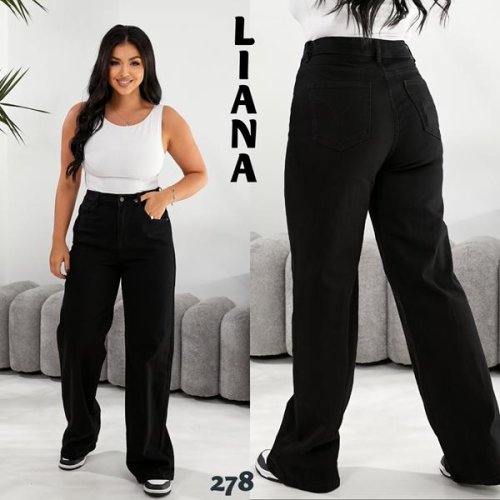 Джинсы Beki (30-36) 278 black (деми) Beki 278 black