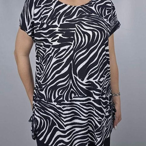 Туника Bugrova (60-70) B79 black (лето) Bugrova B79 black