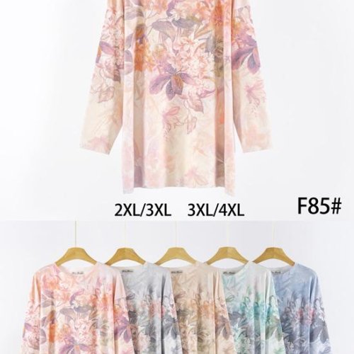 Свитер KissMe (2XL-4XL) F85 mix (деми) KissMe F85 mix