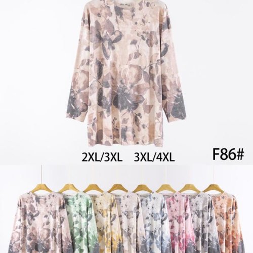 Свитер KissMe (2XL-4XL) F86 mix (деми) KissMe F86 mix