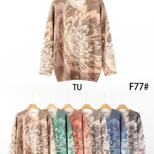 Свитер KissMe (L-2XL) F77 mix (деми) KissMe F77 mix