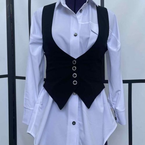 Комплект Kosmy (134-158) 398 white-black (деми) Kosmy 398 white-black