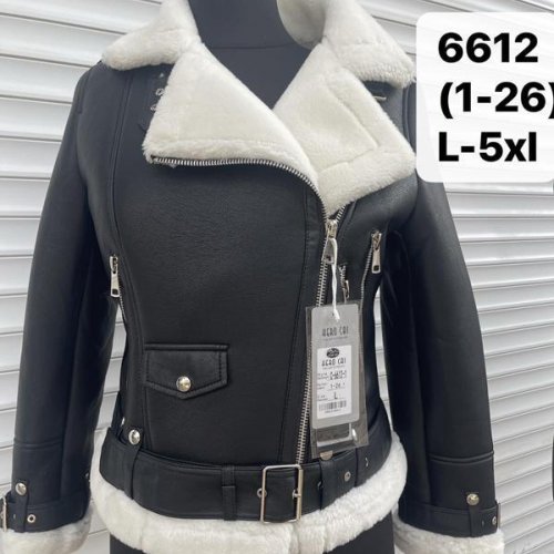 Куртка LiOpt (L-5XL) 6612 black (зима) LiOpt 6612 black