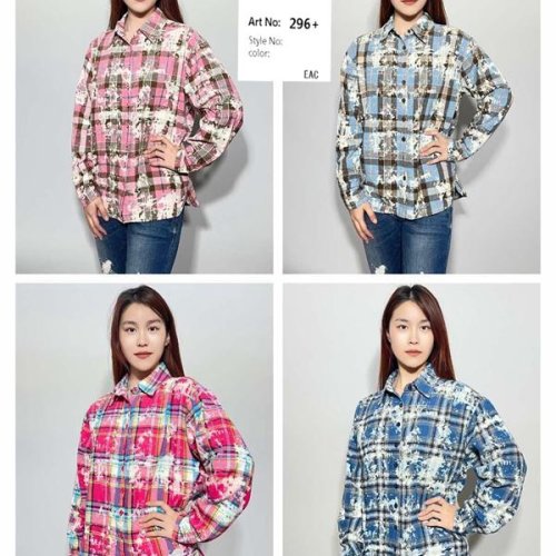 Рубашка Loyard (XL-5XL) 296 l.blue (деми) Loyard 296 l.blue