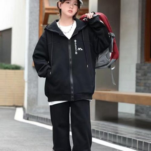 Костюм спорт Major (146-164) 99016 black (деми) Major 99016 black