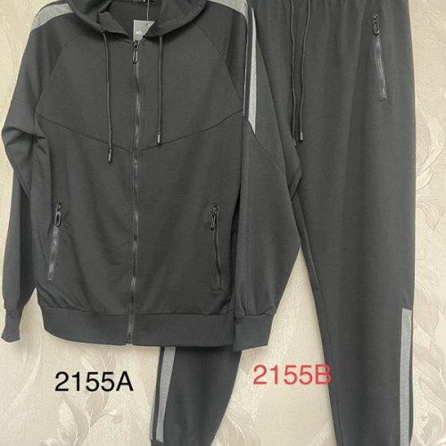 Костюм спорт Vanda (M-3XL) 2155A black (деми) Vanda 2155A black