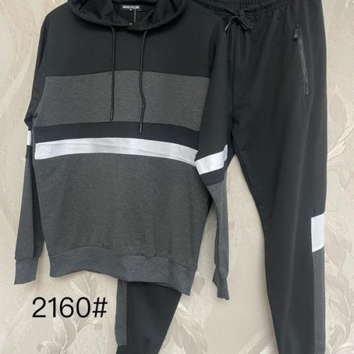 Костюм спорт Vanda (M-3XL) 2160 black (M-3XL) (деми) Vanda 2160 black (M-3XL)