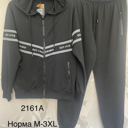 Костюм спорт Vanda (M-3XL) 2161A black (деми) Vanda 2161A black