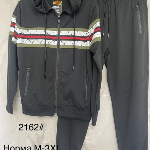 Костюм спорт Vanda (M-3XL) 2162 black (M-3XL) (деми) Vanda 2162 black (M-3XL)