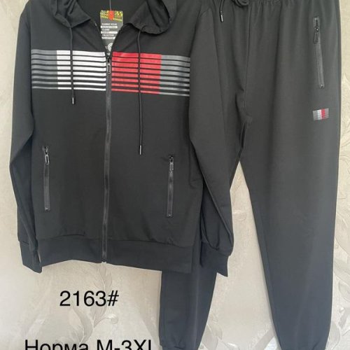 Костюм спорт Vanda (M-3XL) 2163 black (M-3XL) (деми) Vanda 2163 black (M-3XL)