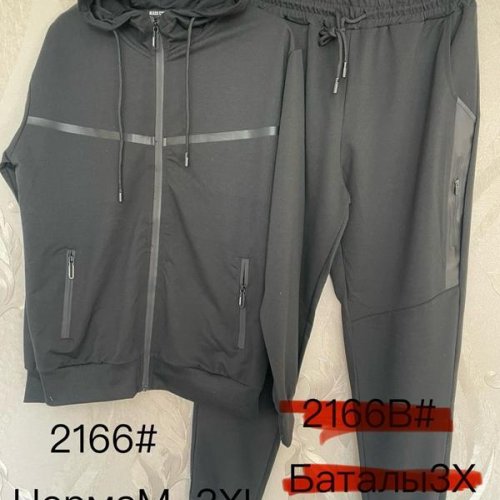 Костюм спорт Vanda (M-3XL) 2166 black (M-3XL) (деми) Vanda 2166 black (M-3XL)